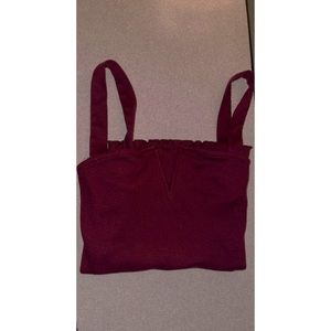 Maroon Tank Top 🤍